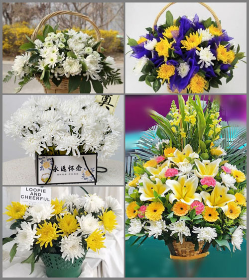 山西运城永济市蒲州镇上吕芝村白事提篮配送